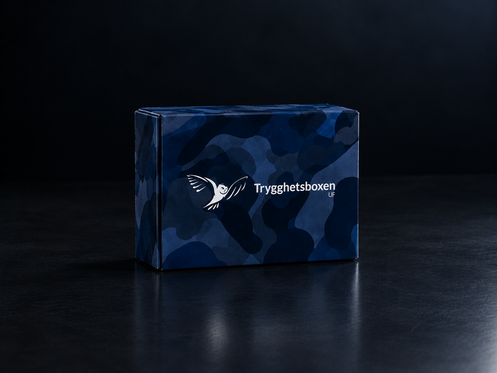 Trygghetsboxen Standard – 72-timmars krislåda för 1 person